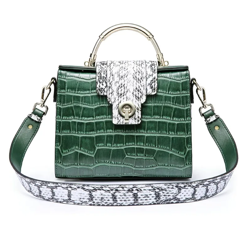 

New Women's Genuine leather bags 2018 Lady's fashion shoulder bag FASHION Cow leather Crossbody bags QSL071617