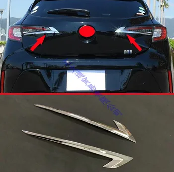

For 2019 Toyota Corolla E210 Sport Hatch Hatchback Auris ABS Chrome Trim Tail Light Rear Back Frame Lamp Cover molding
