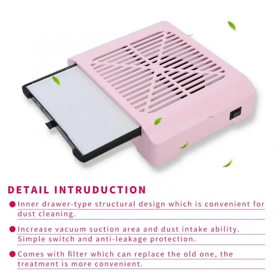 Portable 36W Salon Suction Dust Collector Machine Vacuum Cleaner Tools