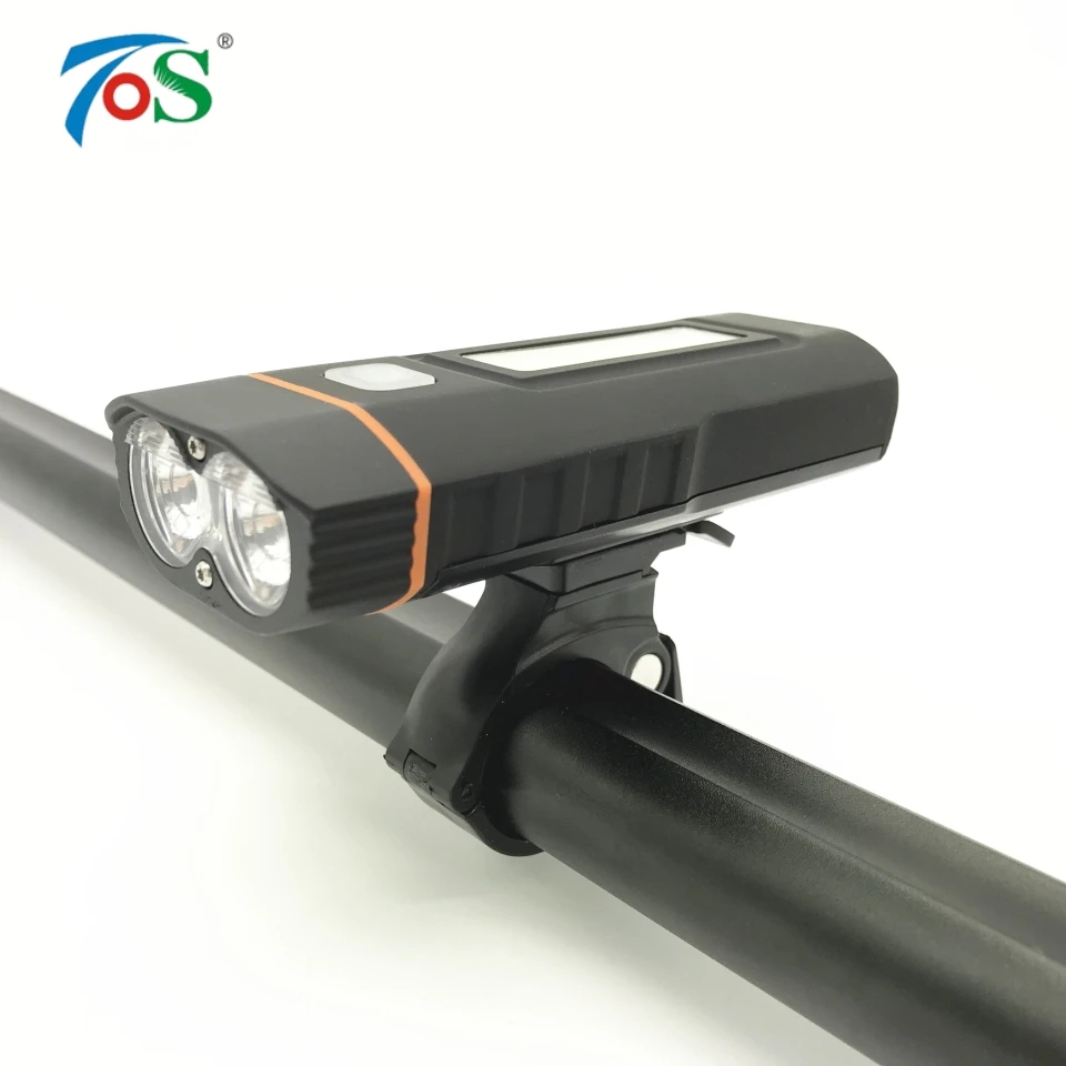 TOS New Bike light Bicycle Lamp Cycling Light 2 x XML-T6 LED 4000MAH USB Rechargeable Wheel Bicycle Accessories Bike Front Light TOS New Bike light Bicycle Lamp Cycling Light 2 x XML-T6 LED 4000MAH USB Rechargeable Wheel Bicycle Accessories Bike Front Light