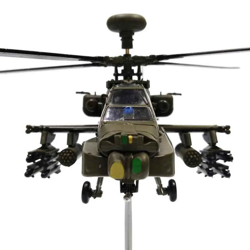 1/72 масштаб Black Hawk AH-64 APACHE вертолет армейский истребитель самолет модели для взрослых детей игрушки военные