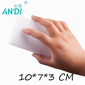 

ANDI 50 Pcs/lot High Quality Melamine Sponge Magic Sponge Eraser Melamine Cleaner for Kitchen Office Bathroom Cleaning 10x7x3cm