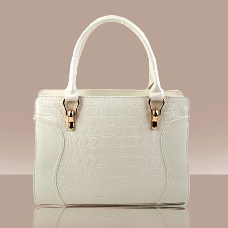 Crocodile Women Handbag PU Leather over Shoulder Lady Bag Luxury Designer Female Crossbody Messenger totes for feminina 2019 New