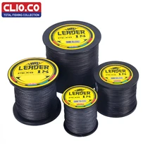 100 м 300 М500 м 1000 м CLIO. CO брендовая супер прочная японская многофиламентная черная ПЭ плетеная леска 8 нитей плетеная wires10-300LB