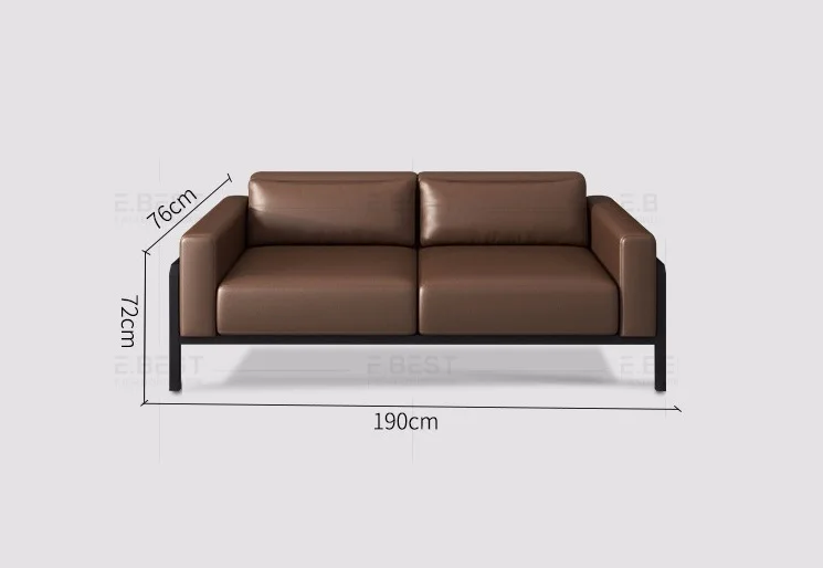 Офисный зал ожидания диван набор/Лобби низкая спинка дивана с подушкой/клубный стул диван
