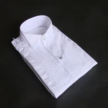 New Arrival Boy Cotton Shirts Custom Made Children Wedding/Dinner/Evening Long Sleeve Kid Shirt CS25