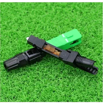 

200pcs/lot FTTH SC APC SM Quick Fiber Optic Fast SC/APC Connector