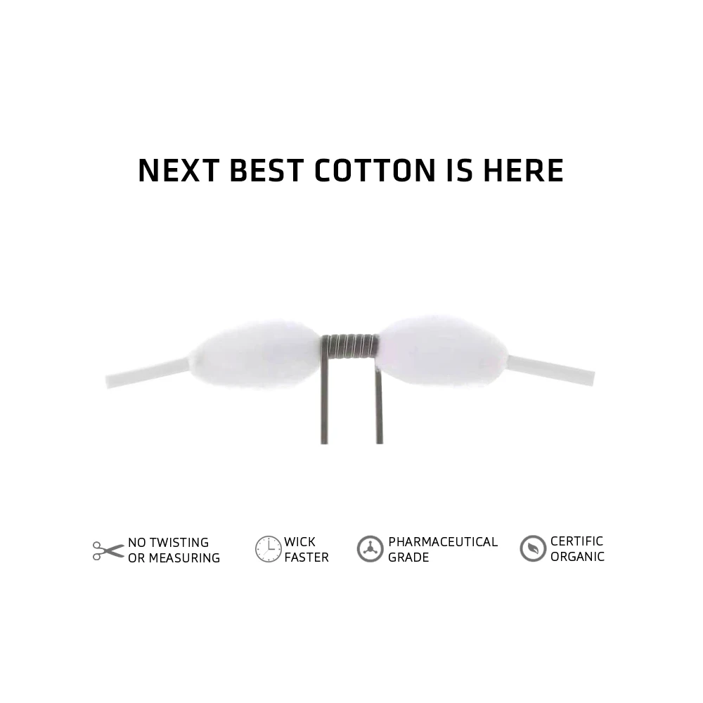 [Оптовая Продажа] Vapunch Vape Bacon Cotton для атомайзера RDA RTA нагревательная катушка