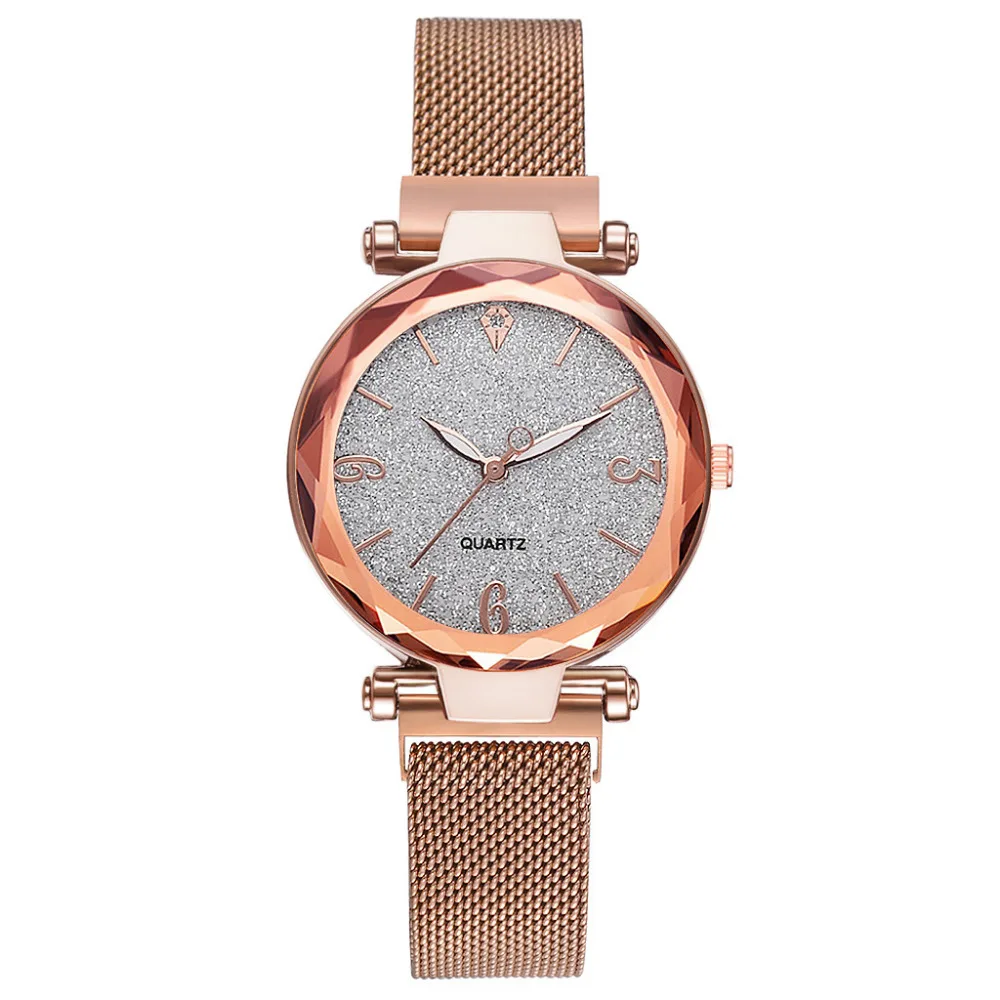 

Starry Sky Watches Women Fashion Round Dial Quartz Wrist Watch Luxury Brand Ladies Bracelet Watch Gift Clock Bayan Kol Saati #B
