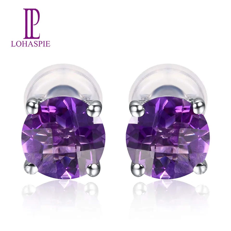AliExpress 2025 Hot Deals Unveiling the LP Natural Amethyst Stud Earring: A Mark of Elegance Introduction