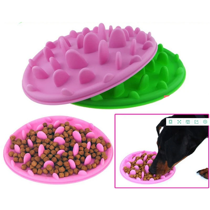 1pc-multicolor-cute-pet-food-bowl-silicone-bowl-dish-non-gulp-healthy