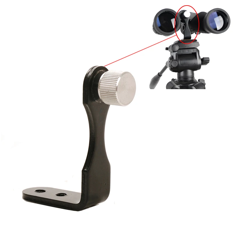 

High Quality Telescope L-type Metal Adapter for Monocular Binocular Holder Mounting Bracket Connecting Tripod