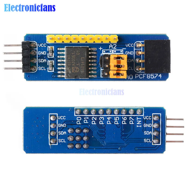 PCF8574 I2C Интерфейс 8-битный ввода/вывода Плата расширения I/O расширитель I2C-Bus оценки развития Модуль