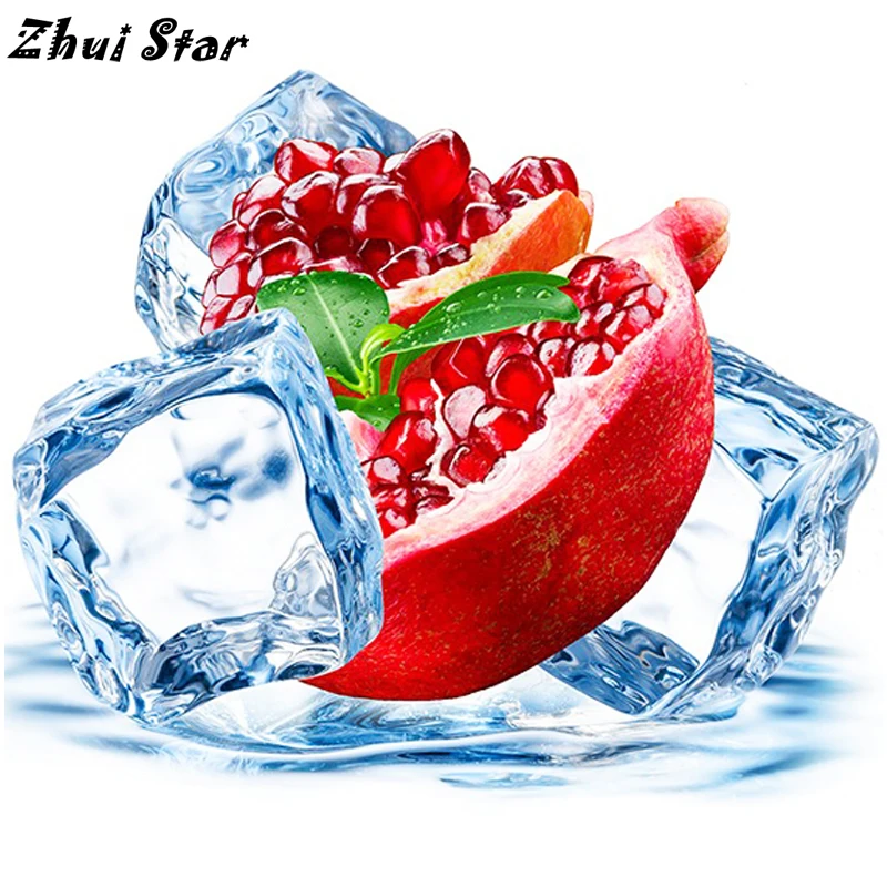 NEW Needlework Diamond Embroidery Fruit Pomegranate Painting Cross Stitch Pictures By Numbers Full Square Drill FC199 | Дом и сад