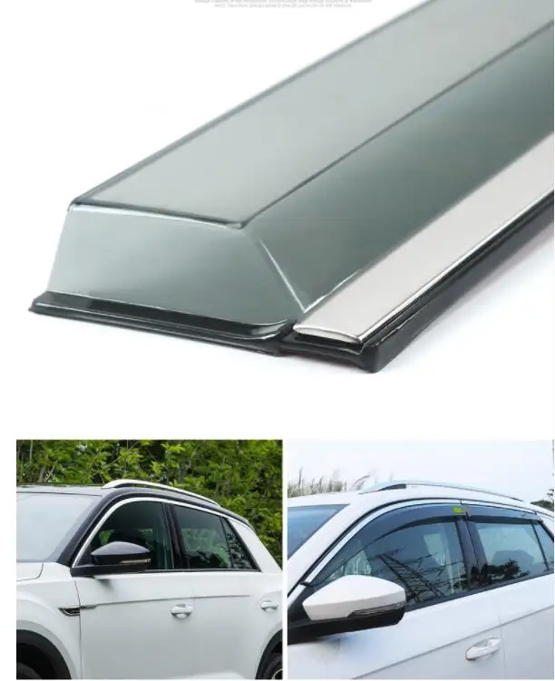 18 для FAW Volkswagen T-ROC переоборудованные аксессуары для наружной отделки Rainbrow Shelter T-ROC солнцезащитный экран для окон