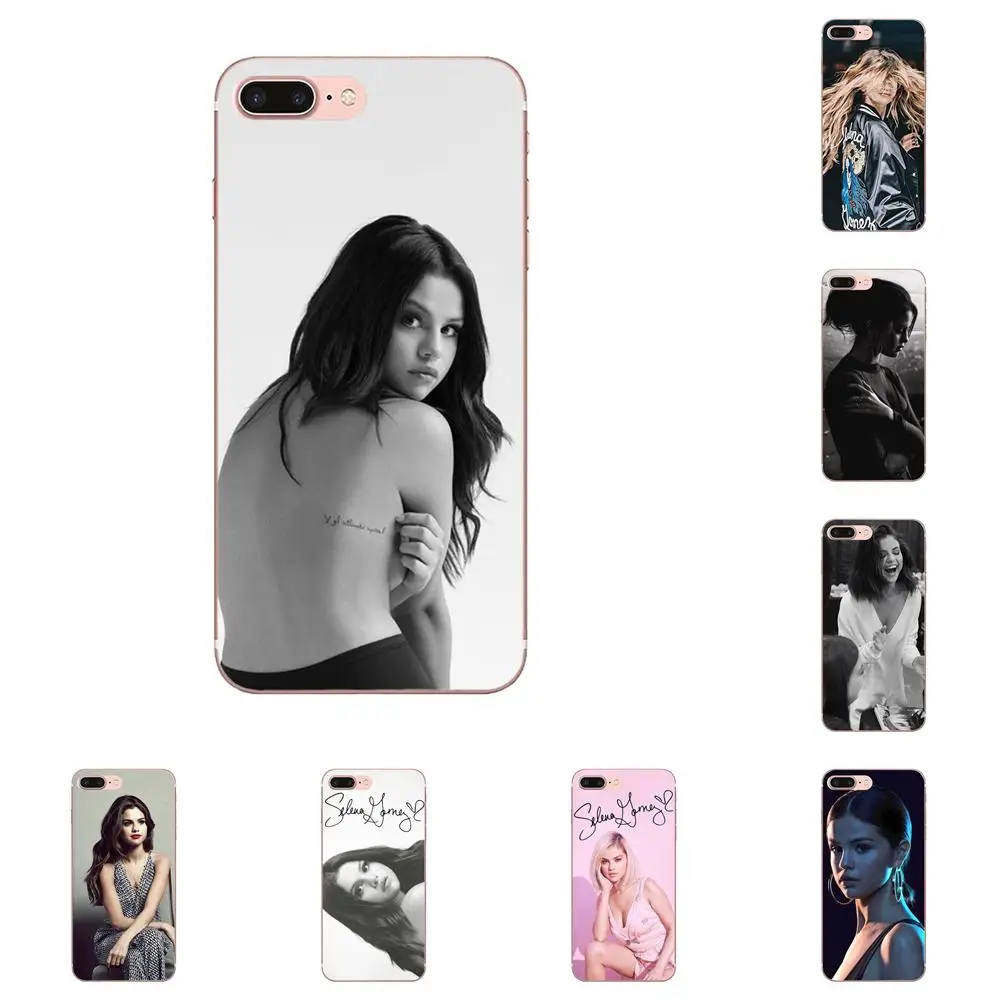 Selena Gomez Sel Classic для Apple iPhone 4 4S 5 5C 5S SE 6 6S 7 8 Plus X XS Max XR Мягкие силиконовые прозрачные