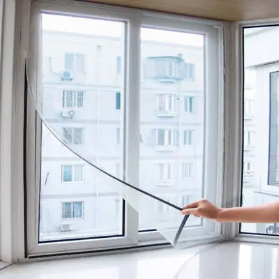 

1PC Safe Health White Bug Net Large Window Screen Mesh Insect Net Fly Mosquito Bug Screen Protection Door Netting