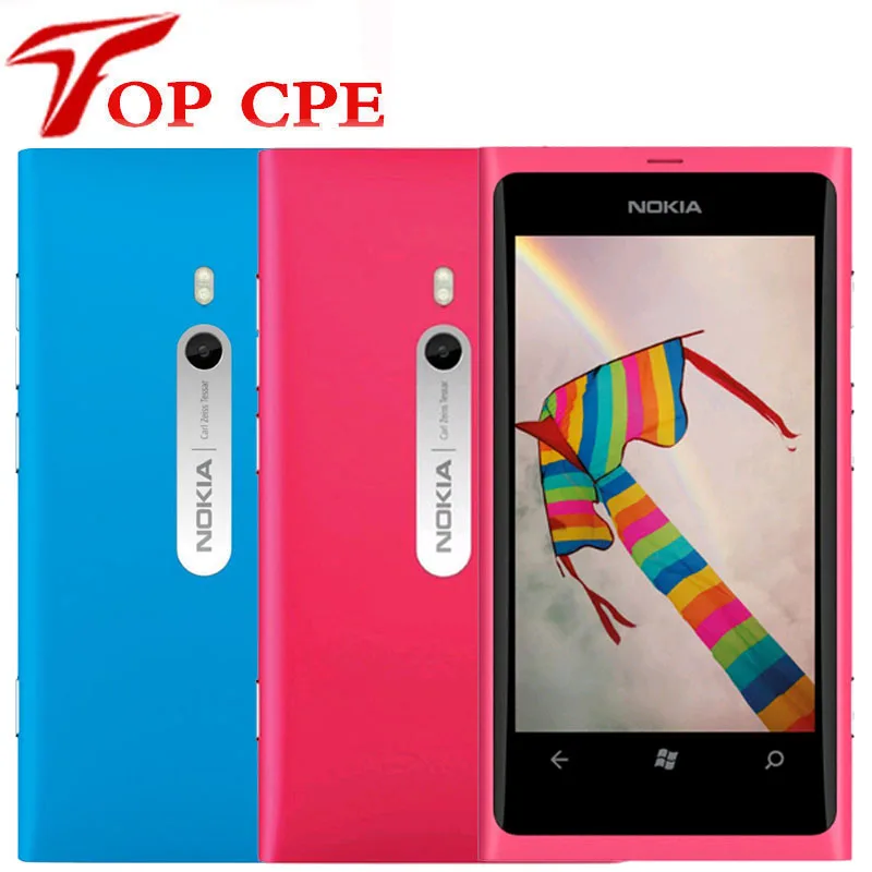 Nokia 800 Оригинал Lumia 3g wifi gps 8MP камера 16 Гб хранилище разблокированный Windows мобильный