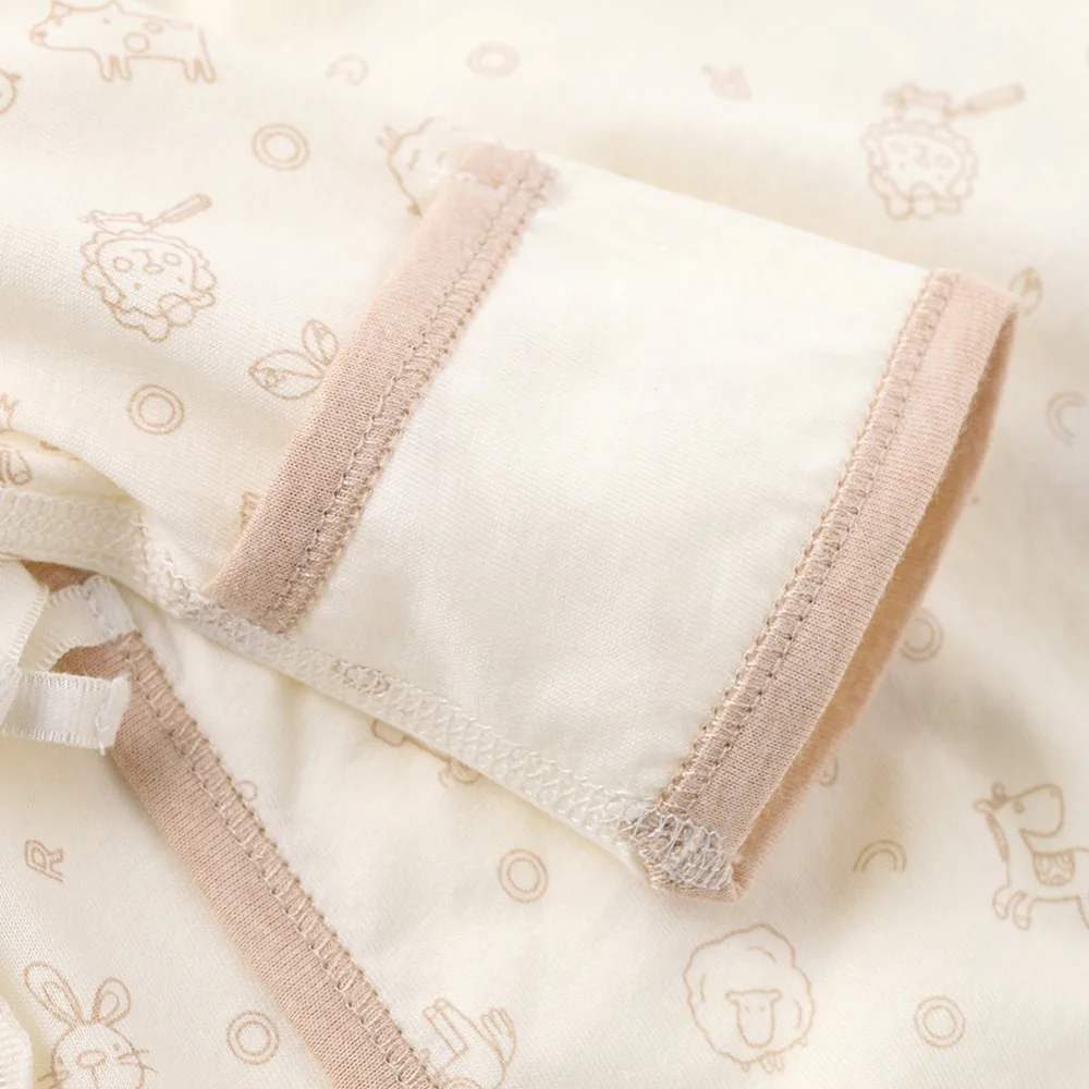COBROO/детские халаты с застежкой на пояс, пижамы с животным принтом для маленьких девочек и мальчиков, одежда для сна для новорожденных от 0 до 3 месяцев