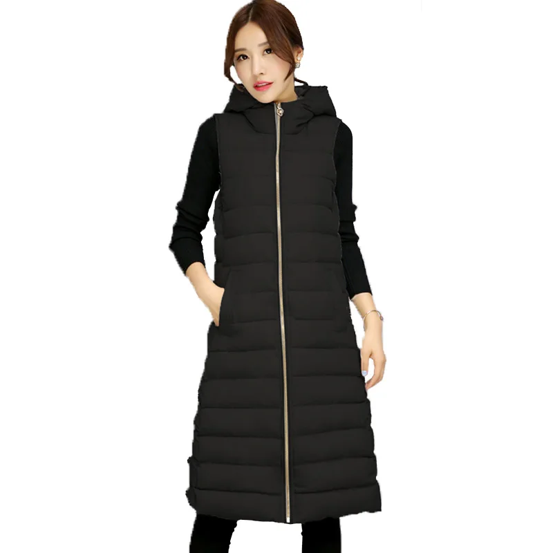 2017 новые вывески зимняя мода женщины повседневная капюшоном длинный отрезок