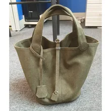 Сумка для корзин с овощами Европейская и американская мода трендовая Граффити индивидуальность Военная Зеленая Холщовая Сумка