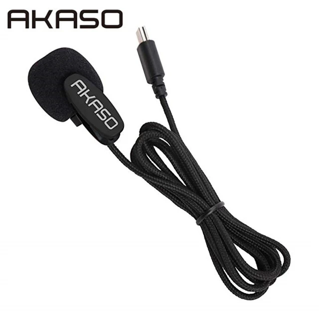 AKASO V50 Pro External Microphone for AKASO V50 Pro Action Camera Only