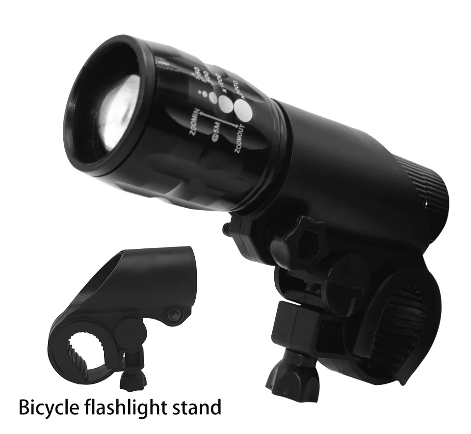 Discount FTW Bicycle Light 7 Watt 2000 Lumens 3 Mode Bike Q5 LED Bike Light lights Lamp Front Torch Waterproof lamp + Torch Holder BL000 7