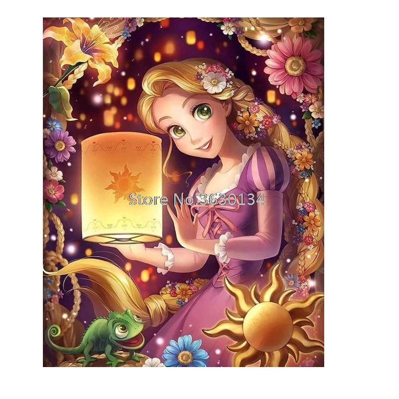 

5D Full Diy Diamond Painting princess Mosaic Handmade ccartoon Cross Stitch Diamond Diamond Embroidery Christmas Decor