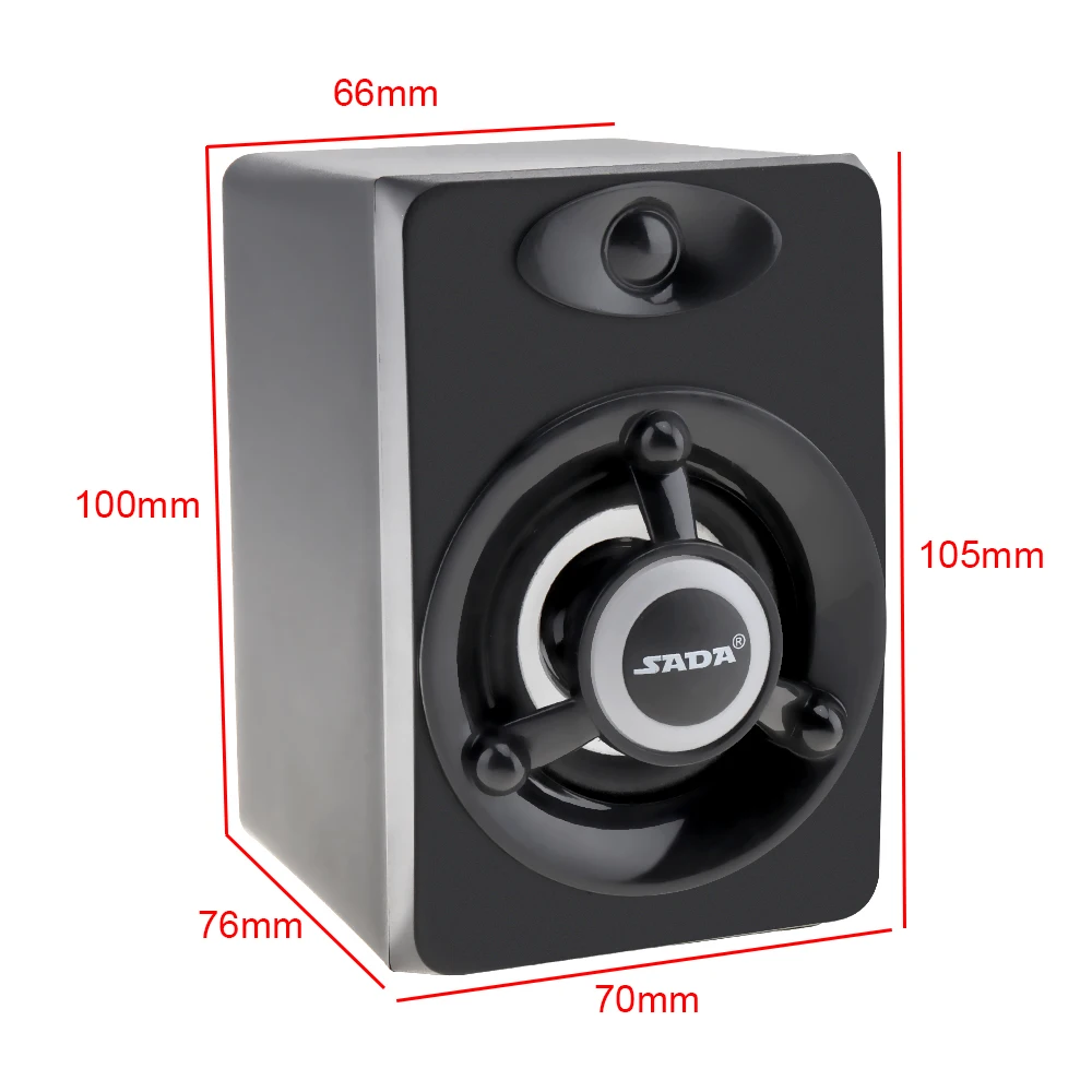 Портативная компьютерная Колонка SADA с USB 2 0 комбинированная колонка сабвуфером