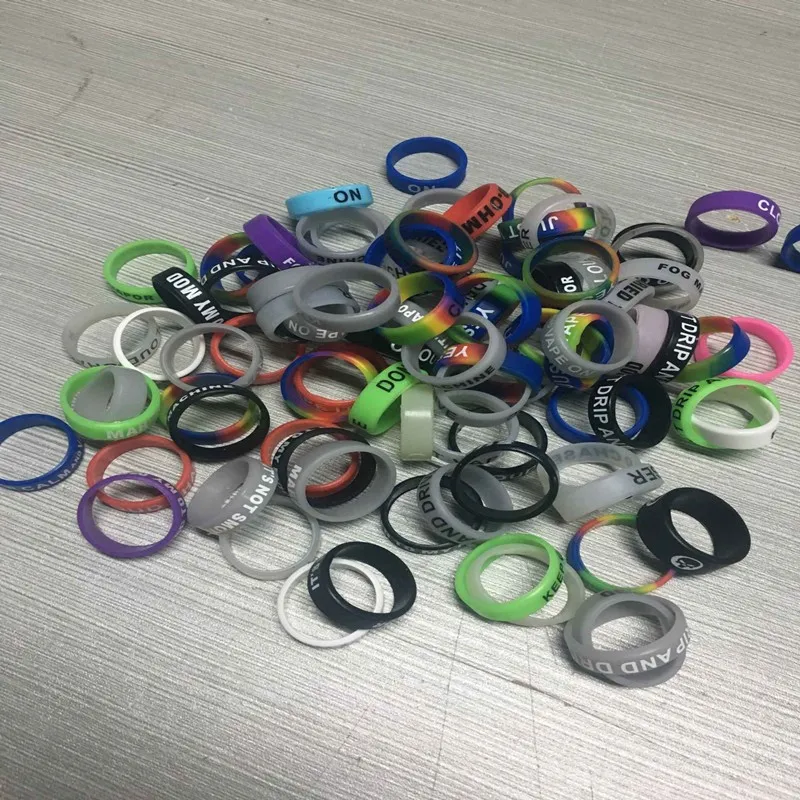 50Pcs/lot Silicone O Ring VAPE band for Smok Joyetech Aspire Wotofo E