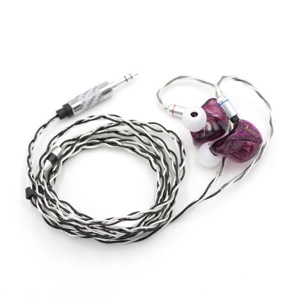 Внутриканальные наушники Queen Audio QM20 2BA с Knowles сбалансированные арматурные