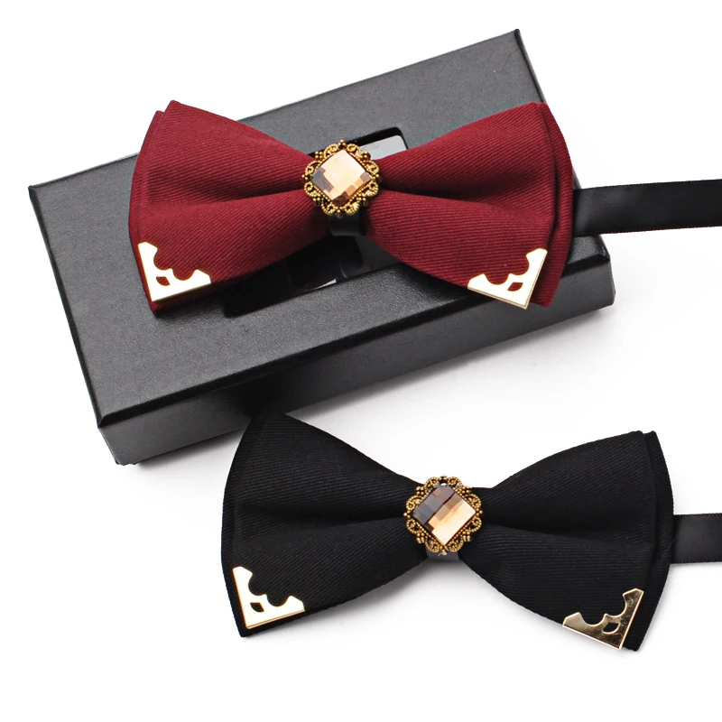 Новинка 2017 года Высокое качество мода галстук-бабочка для Для мужчин Свадебная вечеринка бабочка Галстуки Роскошные Жених брак бабочкой