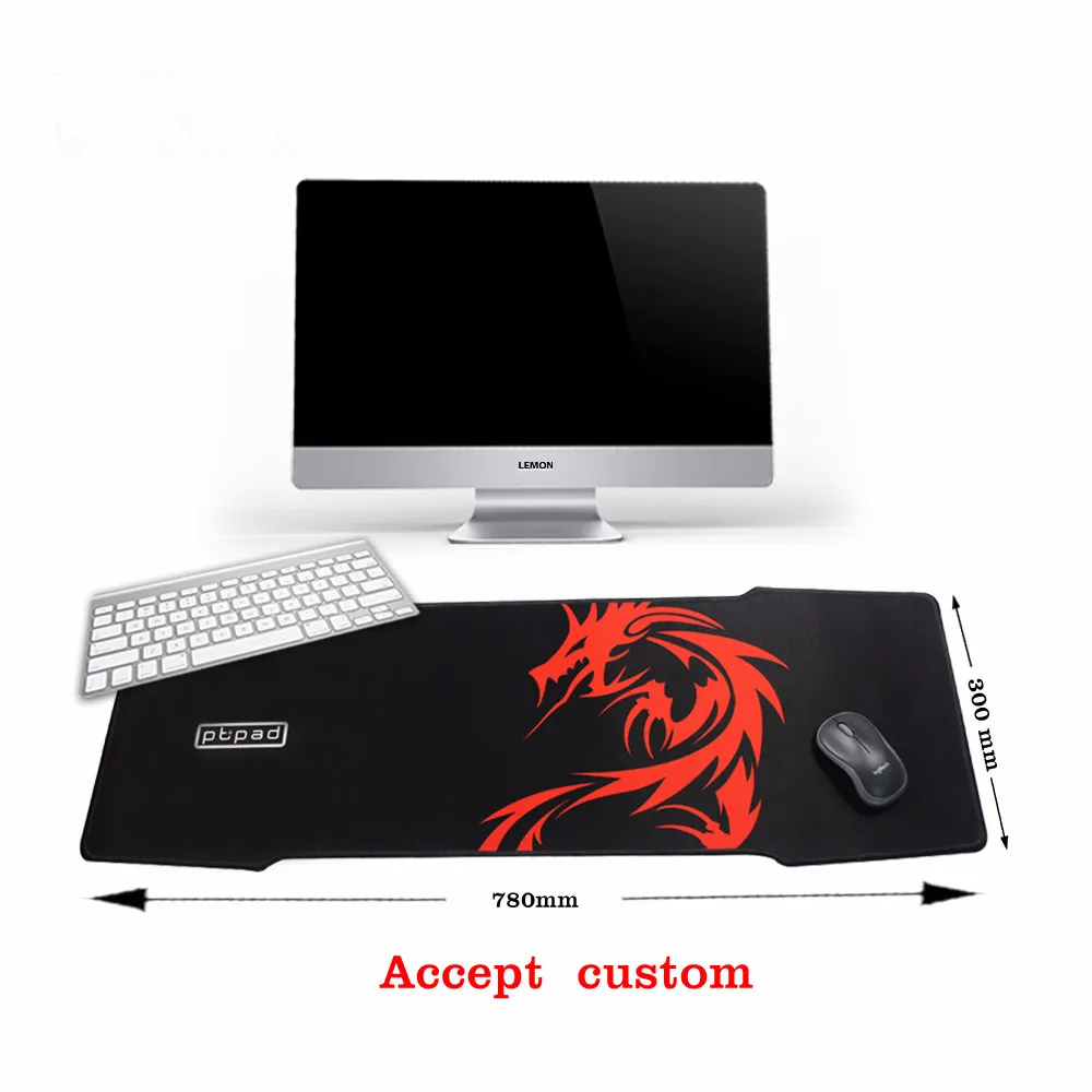

Large gaming mouse pad computer table mouse pad lock edge wireless mouse pad keyboard laptop mousepad non-slip gamer mouse mats
