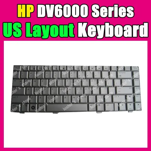 Laptop keyboard For HP PAVILION DV6000 DV6300 DV6400 DV6500 DV6700 DV6800 SILVER 441427 001