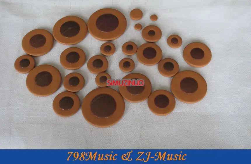 

Eb Alto Saxophone New High Grade 25pcs Coffee Professional Leather Pad Set Musical Instrument Professional Saxophone
