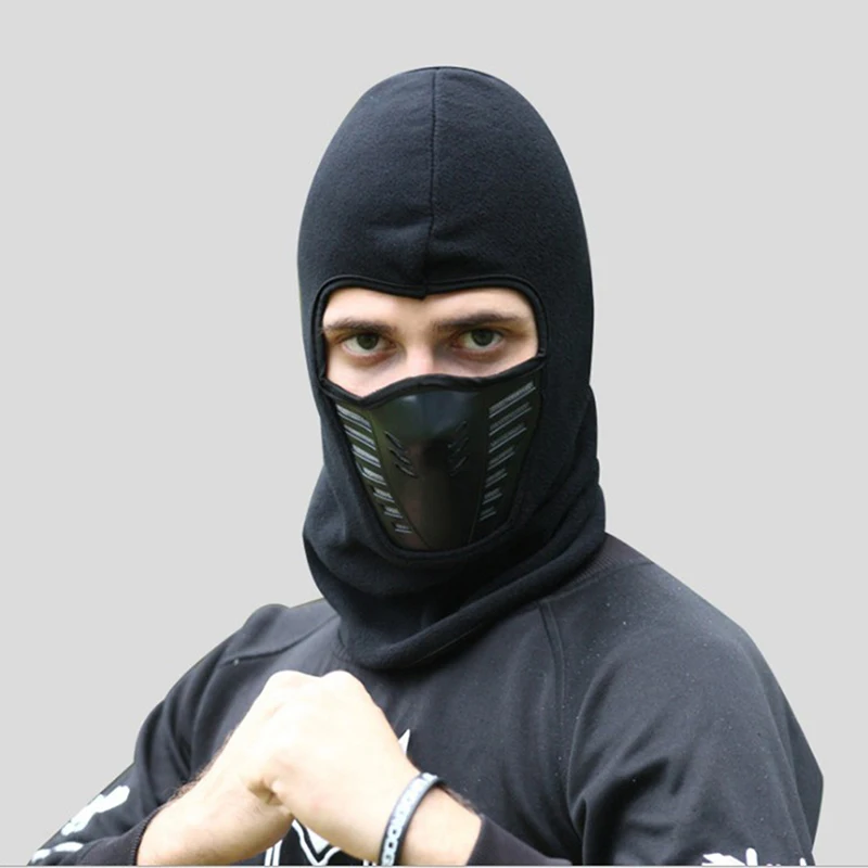 

Cold Headwear Bicycle Face Mask Face Thermal Fleece Snowboard Shield Hat Ski Bike Mask Winter Cycling Face Mask Cap