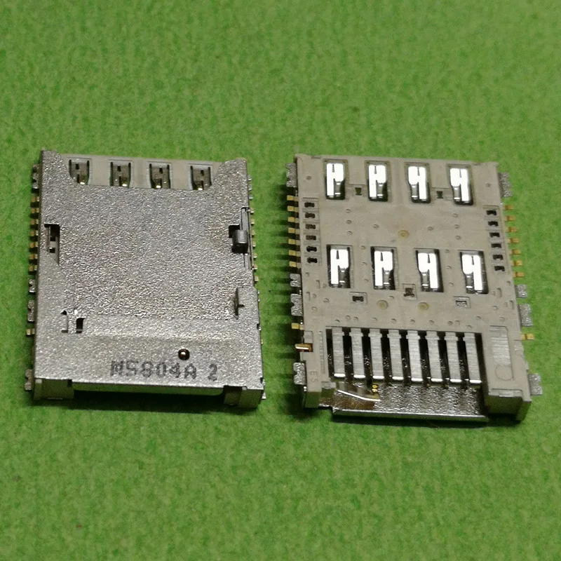 10pcs Sim Card Reader Slot Tray Holder Connector Socket For