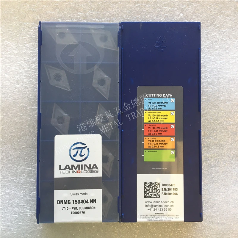 10Pcs//Box Lamina CNMG120408NN LT10 CNMG432 CNC Tungsten steel Carbide inserts