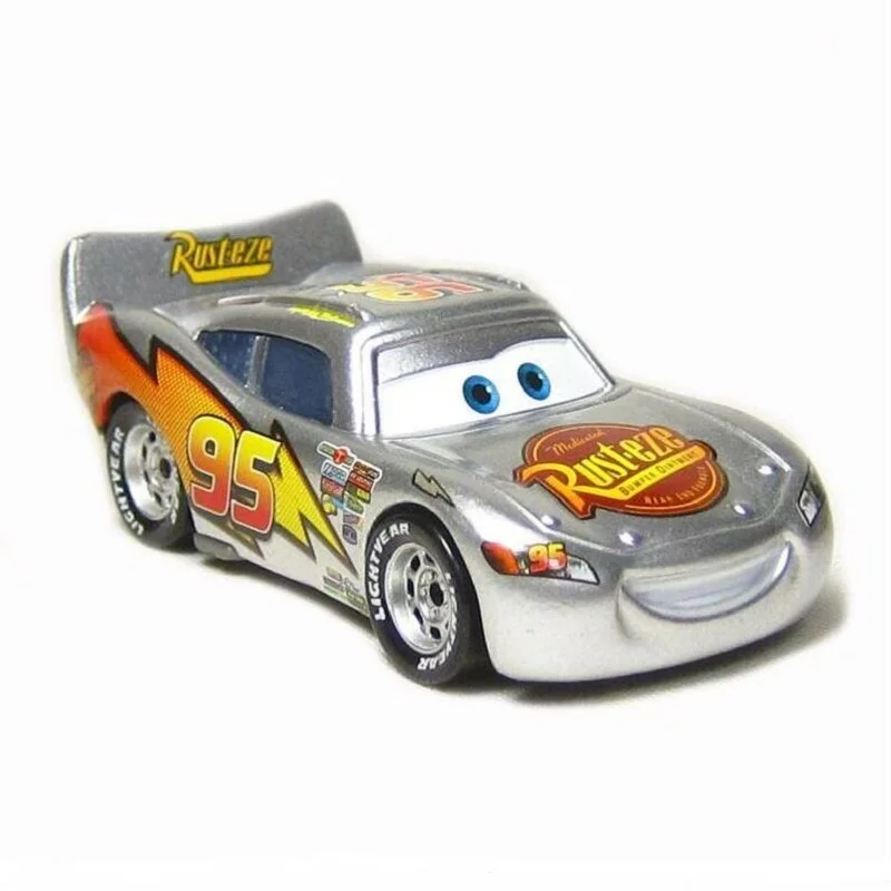 Автомобили 3 disney Pixar Cars 2 желтый Реймон металл литья под давлением игрушечный автомобиль 1:55 Молния Маккуин на день рождения подарок
