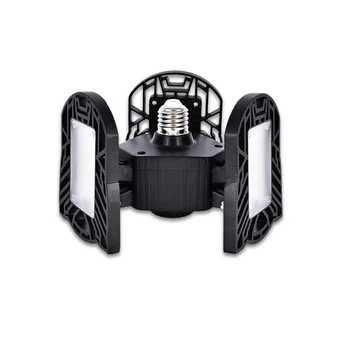 

E27 LED Bulb 60W 6000Lm High Intensity Deformable Lamp Radar induction High Bay Light Industrial Warehouse Led Mining Lamp