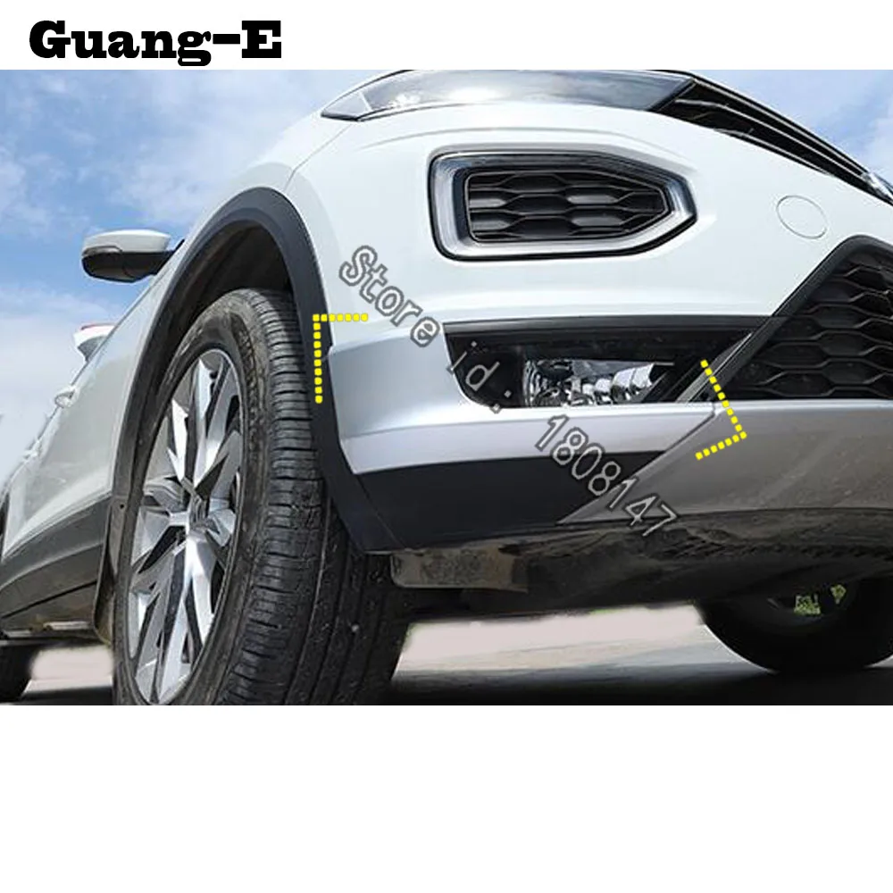 For Volkswagen Vw T-Roc Troc 2017 2018 2019 2020 2021 Car Sticker Body Front Head Bumper Corner Protection Trim Frame Edge Board |