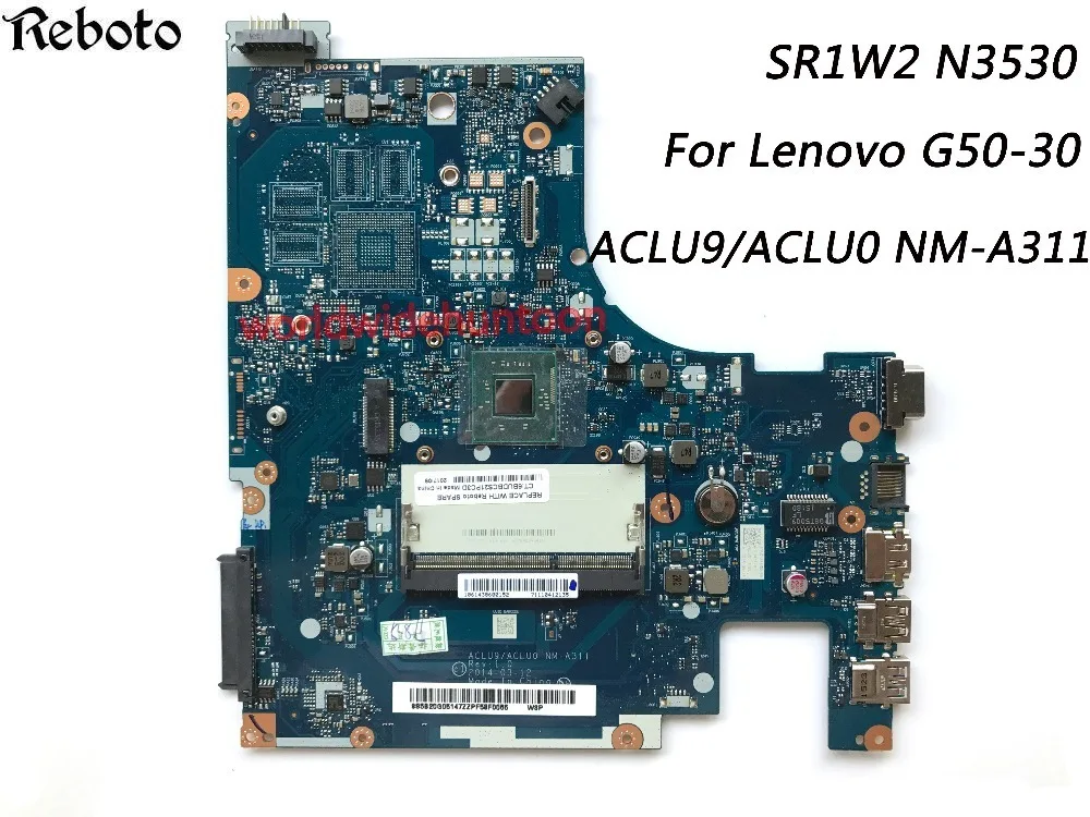 Стильная материнская плата для ноутбука Lenovo G50-30 ACLU9/ACLU0 NM-A311 SR1W2 N3530 DDR3 100% полностью