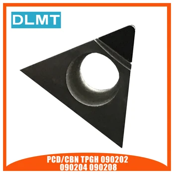 

PCD/CBN TPGH090202 TPGH090204 TPGH090208 1PCS Carbure Fraisage Inserts CNC Haute Durete Cutter Outils pour Diamant