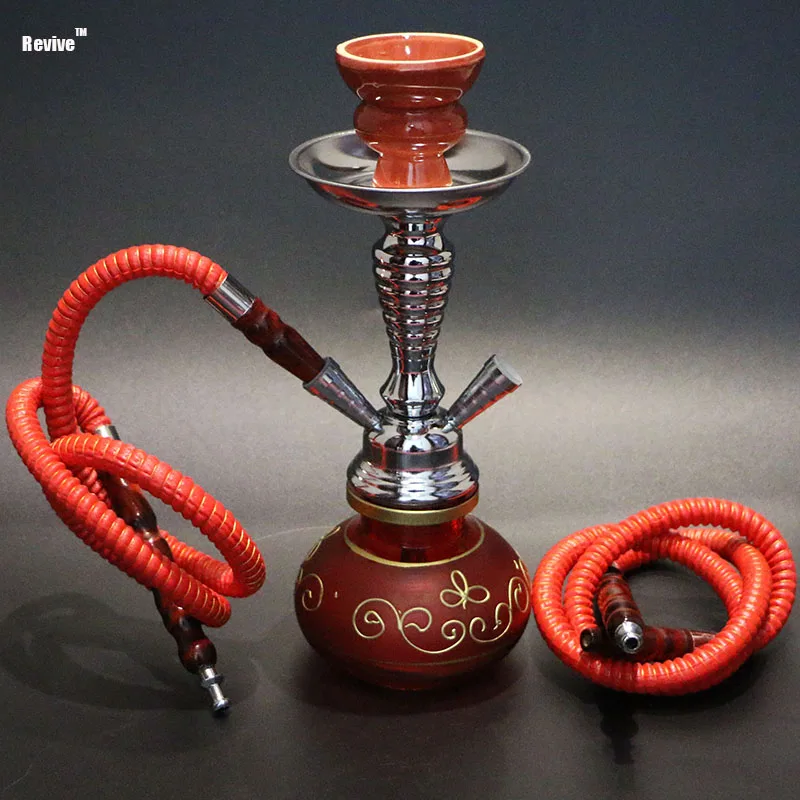 Оживить наргиле кальян полный набор 29 см кабулк красный цвет Chicha 2 высокого
