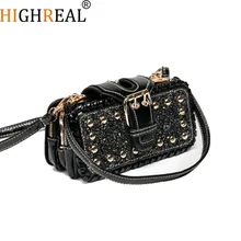 Free Shipping, 2019 New Chain Handbags, Tide Small Square Package, Fashion Woman Shoulder Bag, Han Edition Messenger Bag.