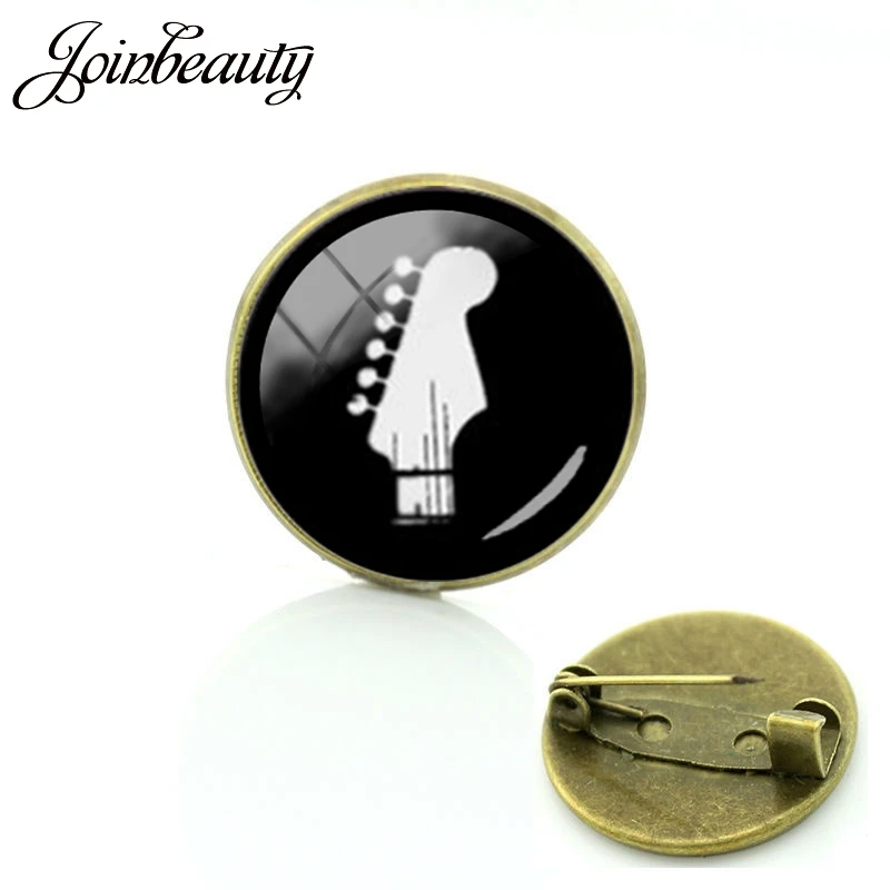 

JOINBEAUTY Vintage Musical Instrument Brooches Jewelry Guitar Accordion Phonograph Violin Tromba Drum Musician Badge Pin T696