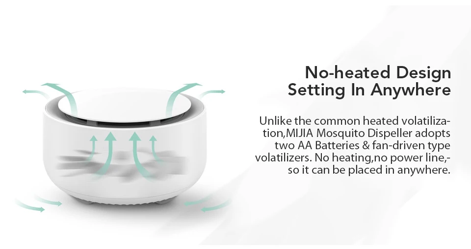 Xiaomi Mijia Newest Original Mosquito Dispeller Garden Electric Household Insert Killer Harmless Mosquito Repeller (4)