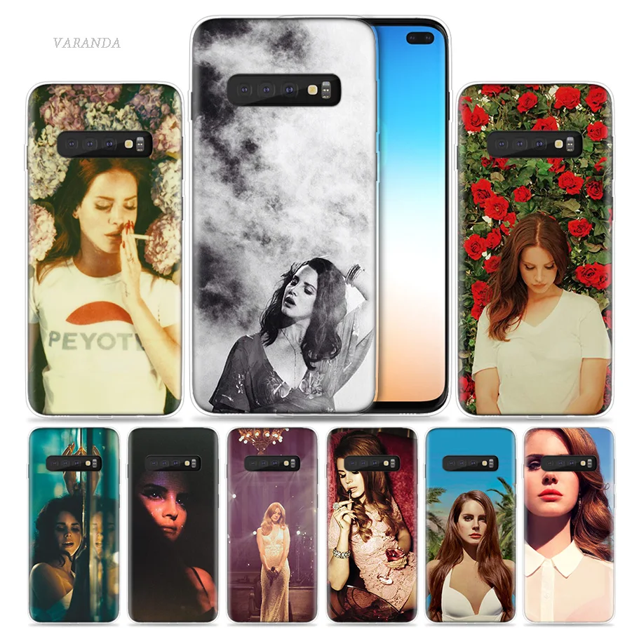 

lana del rey Beautiful Case for Samsung Galaxy S8 S9 S10 5G S10e S7 Note 8 9 10 J4 J6 Plus J5 J8 2018 J3 Silicone Phone Bags Cas