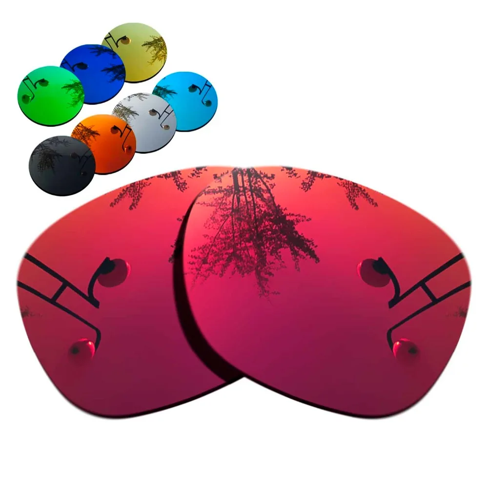 100% Precisely Cut Polarized Replacement Lenses for Garage Rock Sunglasses Magenta Red Mirrored Coating Color- Choices | Аксессуары для
