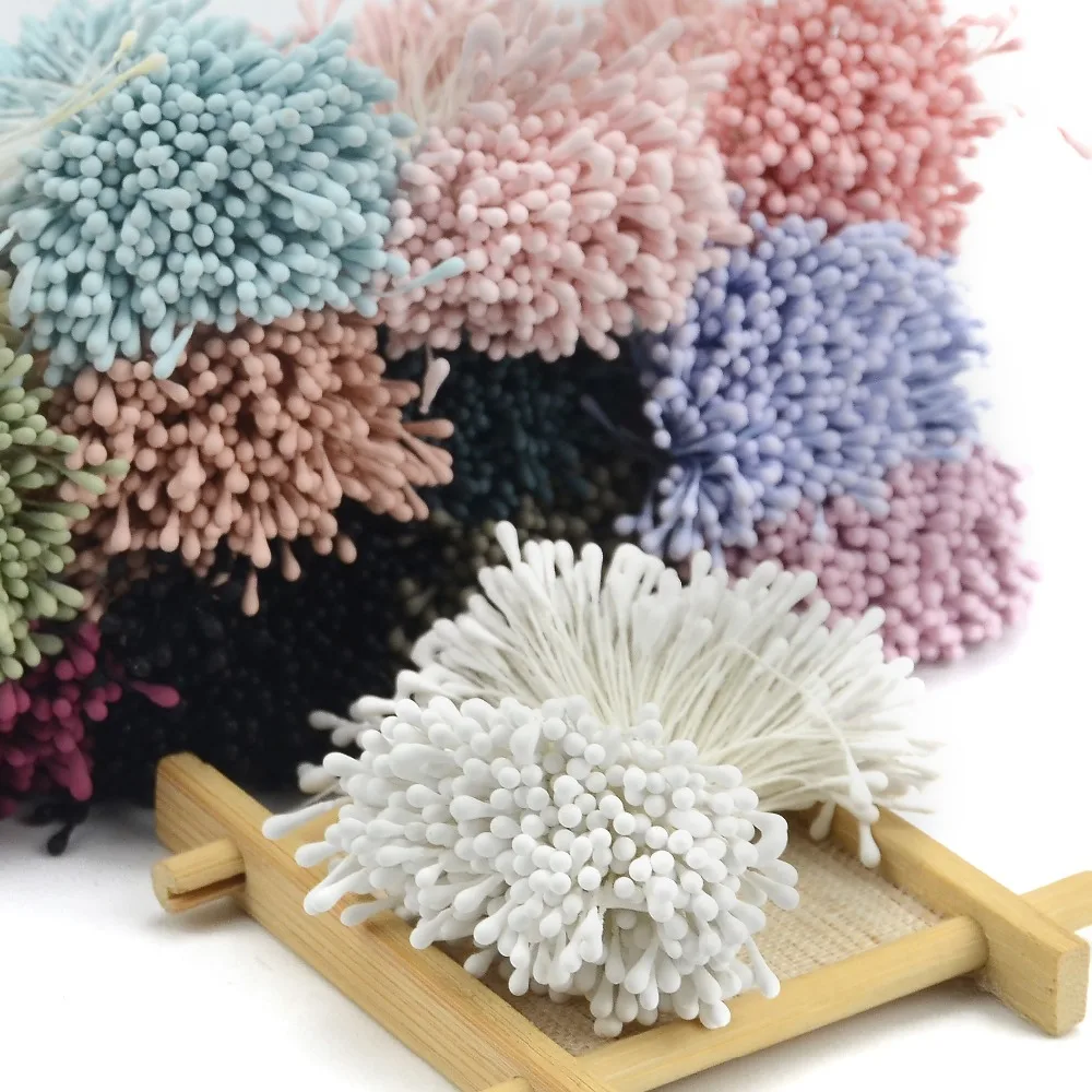800pcs 5mm Mini Stamen Matte Handmade Artificial Flowers For Wedding Party Home Decoration DIY Flower Garland Craft Accessories 800pcs 5mm Mini Stamen Matte Handmade Artificial Flowers For Wedding Party Home Decoration DIY Flower Garland Craft Accessories